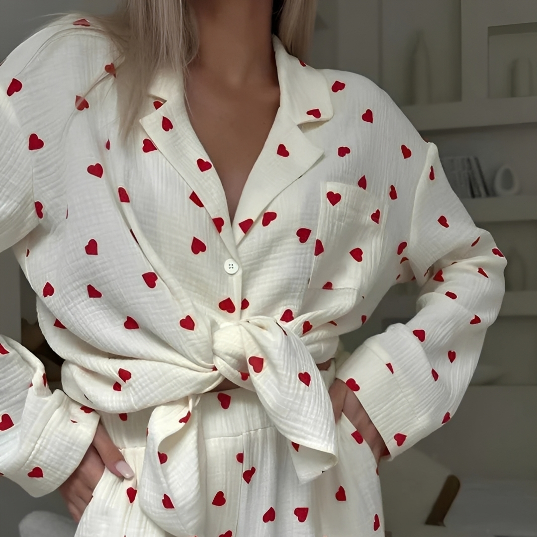 Eulalia - Stilvolles und gemütliches Pyjama-Set