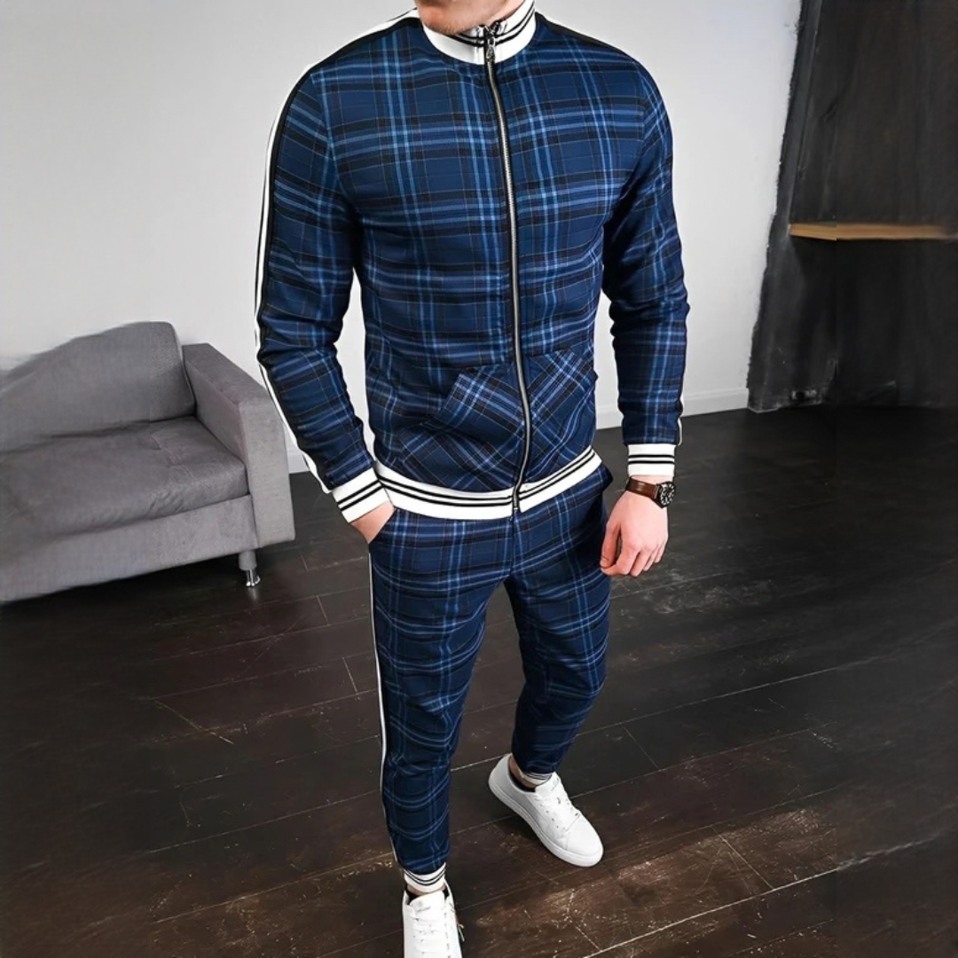 Neal - Schickes Set mit karierter Hose