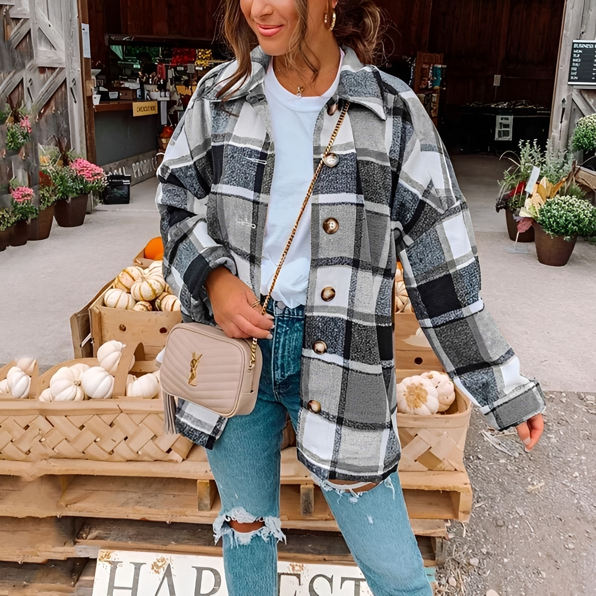 Anna - Modisches und angenehmes Oversize-Shirt