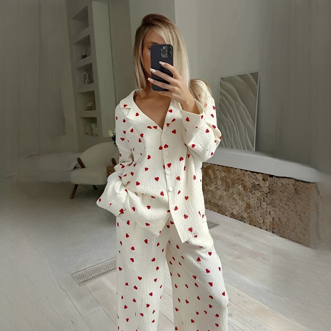 Eulalia - Stilvolles und gemütliches Pyjama-Set
