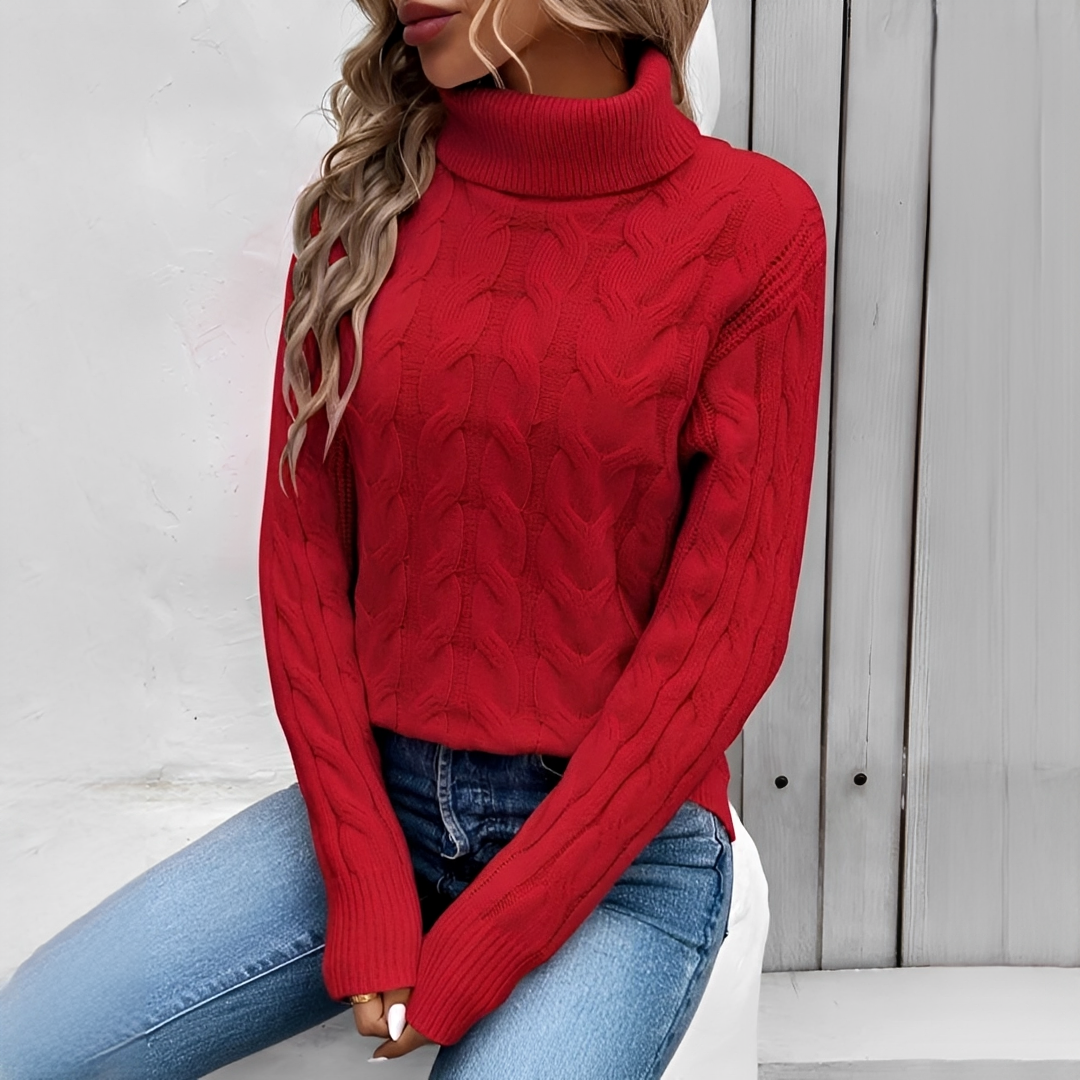 Amélie - Komfortabler und modischer Rollkragenpullover