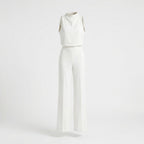 Almerra - Damen-Jumpsuit ohne Ärmel mit weitem Bein
