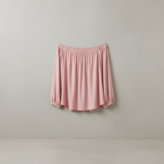 Chemisier rose en polyester