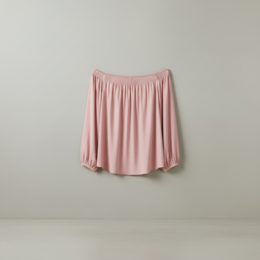 Chemisier rose en polyester