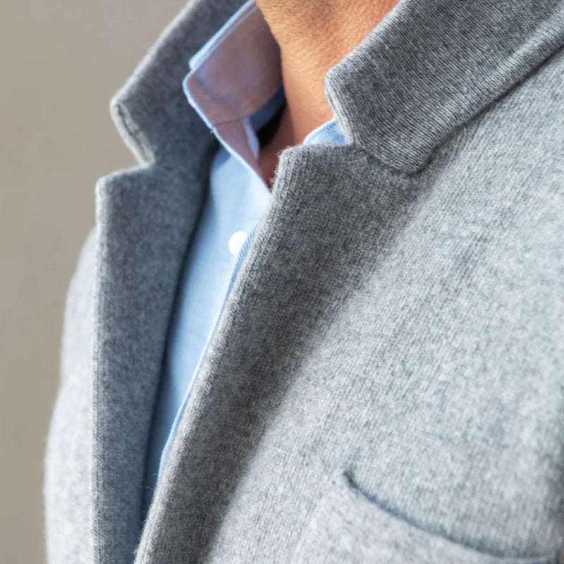 Herren Blazer mit Zweiknopfverschluss und Pattentaschen - Regular Fit