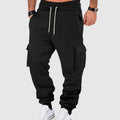 Herren Cargo-Hose mit Taschen an den Seiten und Tunnelzug - Relaxed Fit