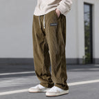 Herren Hose mit entspannter Passform, Kordelzug und Seitentaschen