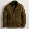 Herrenjacke mit Kragen und Reißverschluss - Schlanke Passform mit Taschen