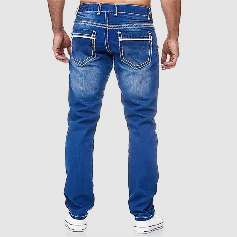 Herren-Jeans im zeitlosen Design - Regular Fit, Fünf-Taschen-Look
