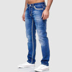 Herren-Jeans im zeitlosen Design - Regular Fit, Fünf-Taschen-Look