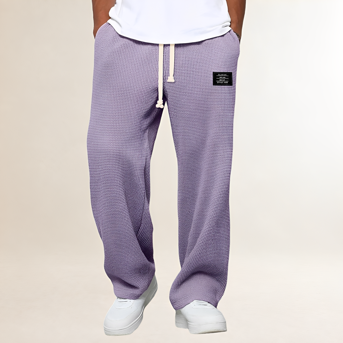 Herren Jogginghose mit Kordelzug und Relaxschnitt - Bequemer Freizeitstil