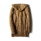 Herren Kapuzen-Cardigan - Knopfleiste, Seitentaschen, Lockerer Schnitt
