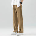 Herren-Hose mit lockerem Sitz, seitlichen Taschen und weitem Bein