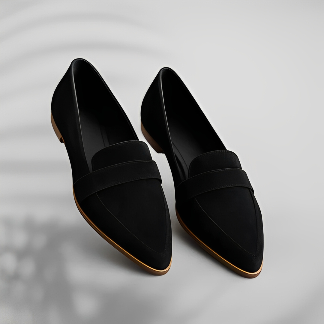 Thea - Alltags-Damenschuhe mit spitzer Kappe