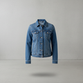 Blaue Jeansjacke