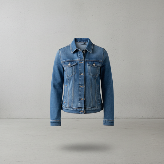 Blaue Jeansjacke