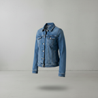 Blaue Jeansjacke
