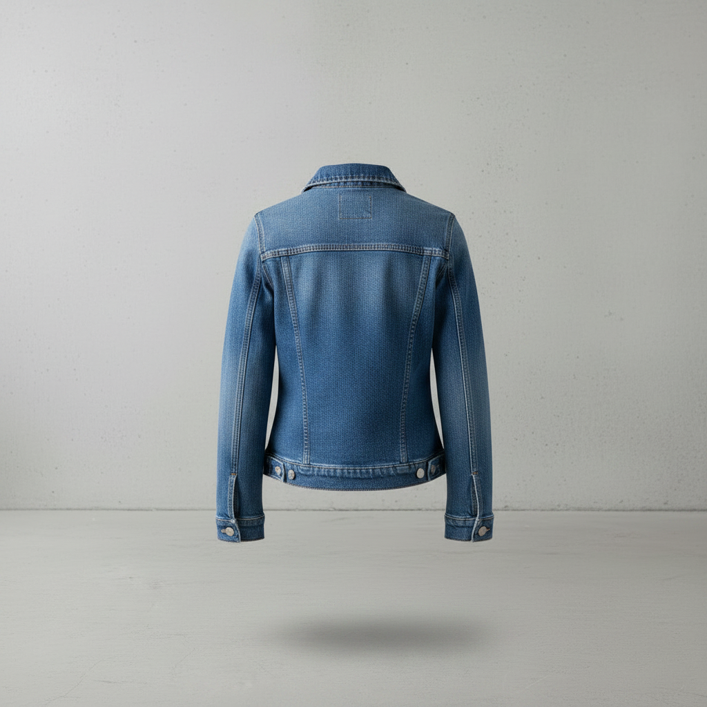 Blaue Jeansjacke