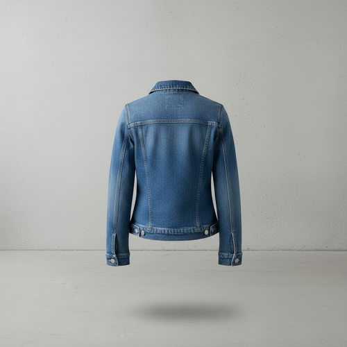 Blaue Jeansjacke