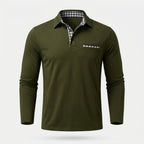 Rupert - Bequemes Langarm-Poloshirt für Herren